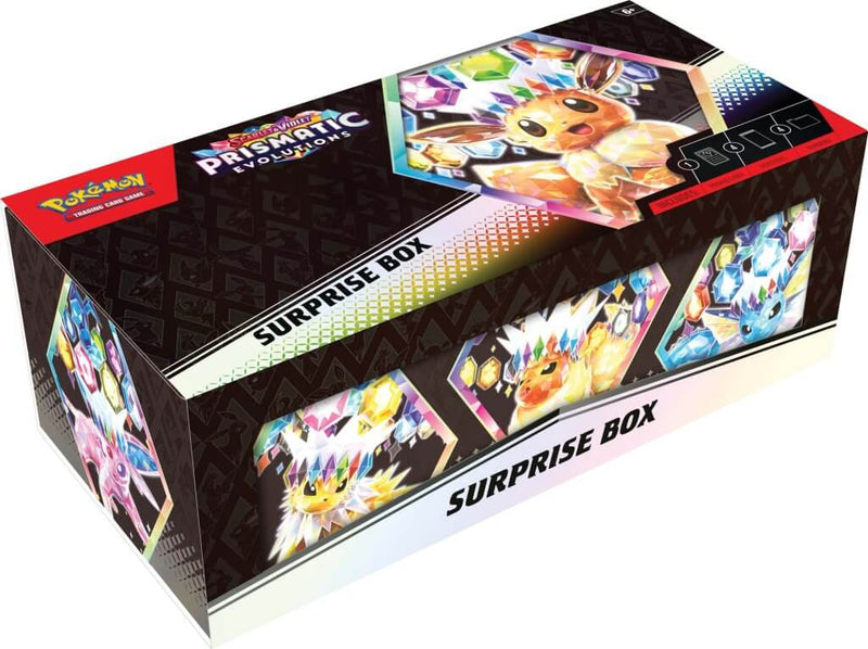 POKÉMON TCG Scarlet & Violet 8.5 Prismatic Evolutions Surprise Box (Pre-Order February 2025)