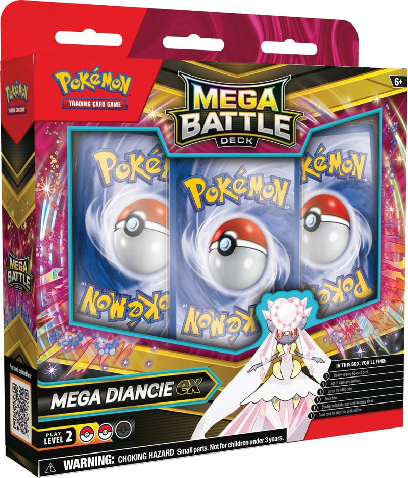 Pokémon TCG: Mega Battle Deck—Mega Gengar ex / Mega Diancie ex (Pre-Order 24th October 2025)