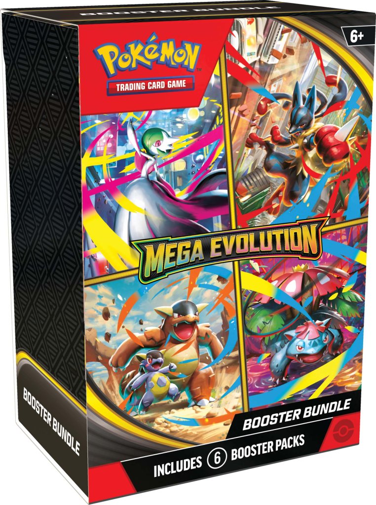 Pokémon TCG: Mega Evolution Booster Bundle (Pre-Release September 2025)