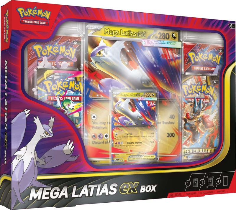 Pokémon TCG: Mega Latias ex Box   Release Date: now 24 October, 2025