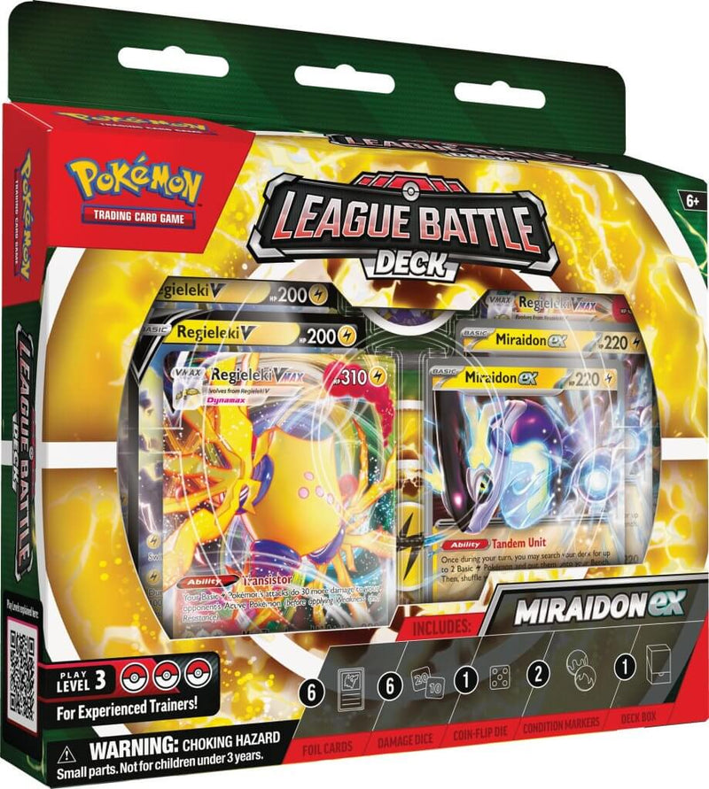 POKÉMON TCG League Battle Deck: Miraidon ex ( RESTOCKING SOON )