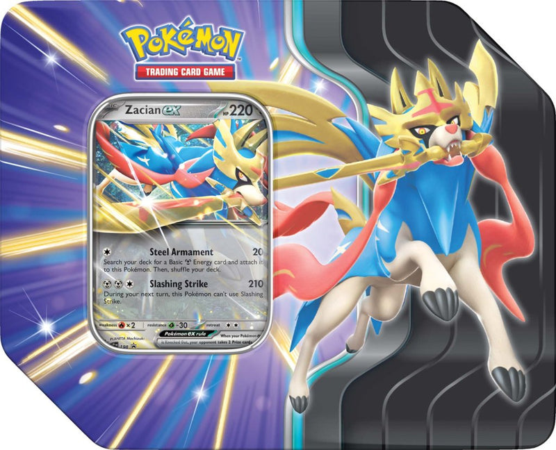 Pokémon TCG: Slashing Legends Tin (Pre-Order 16th May 2025)