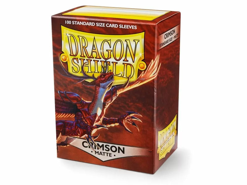 Dragon Shield - Box 100 - Crimson MATTE