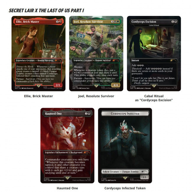 MTG Secret Lair x The Last of Us: Part I (Non-Foil) (Pre-Order 18/12/25)