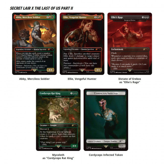 MTG Secret Lair x The Last of Us: Part II (Non-Foil)(Pre-Order 18/12/25)