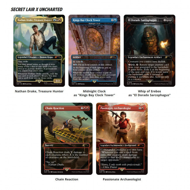 MTG Secret Lair x Uncharted (Non-Foil)(Pre-Order 18/12/25)
