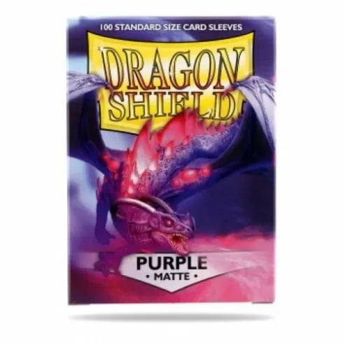 Dragon Shield - Sleeves Box 100 - Purple MATTE