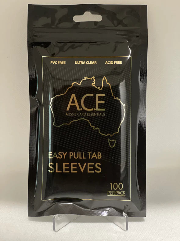 ACE Easy Pull Tab Sleeves 100 pack