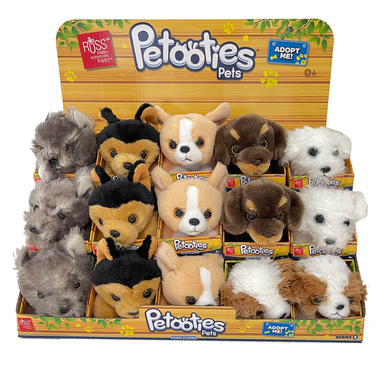 PETOOTIES - 4" Dogs Mini Plush