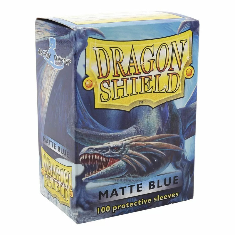 Dragon Shield - Sleeves Box 100 - Blue MATTE